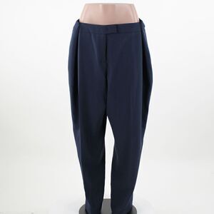 Anne Klein Plus Size Wide-Leg Trousers in blue